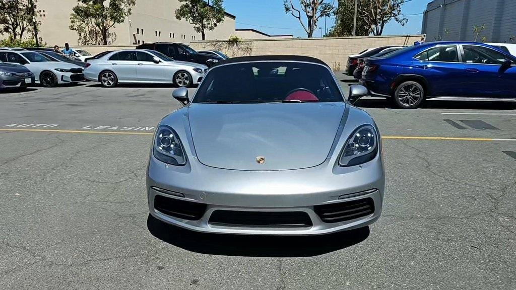 used 2017 Porsche 718 Boxster car, priced at $45,249