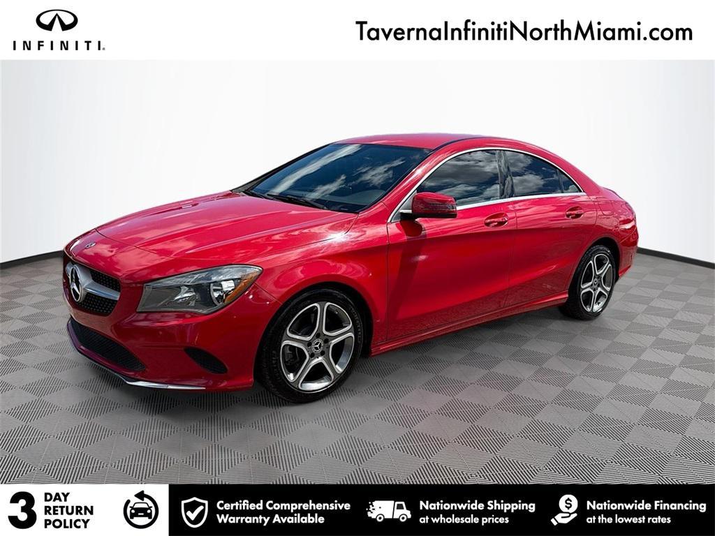 used 2018 Mercedes-Benz CLA 250 car, priced at $16,626