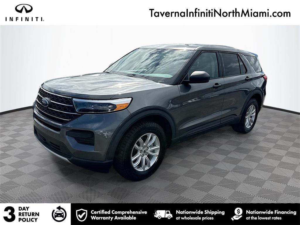 used 2021 Ford Explorer car, priced at $16,076