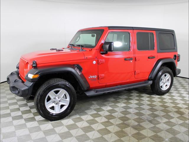 used 2020 Jeep Wrangler Unlimited car, priced at $19,950