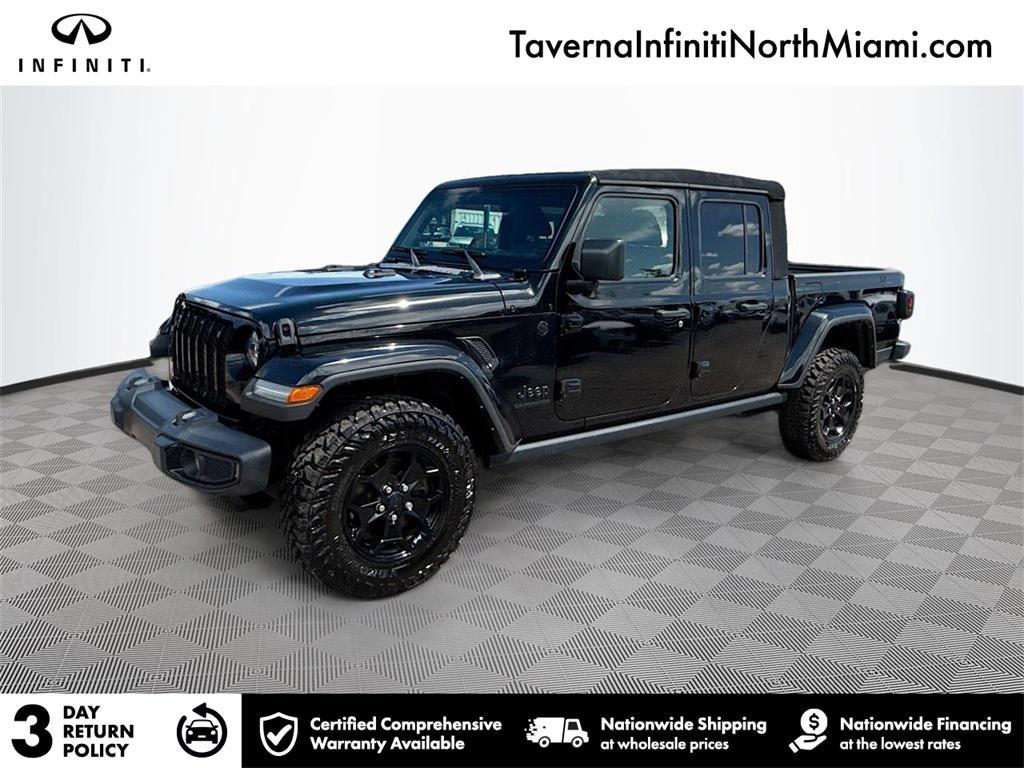 used 2021 Jeep Gladiator car, priced at $27,226