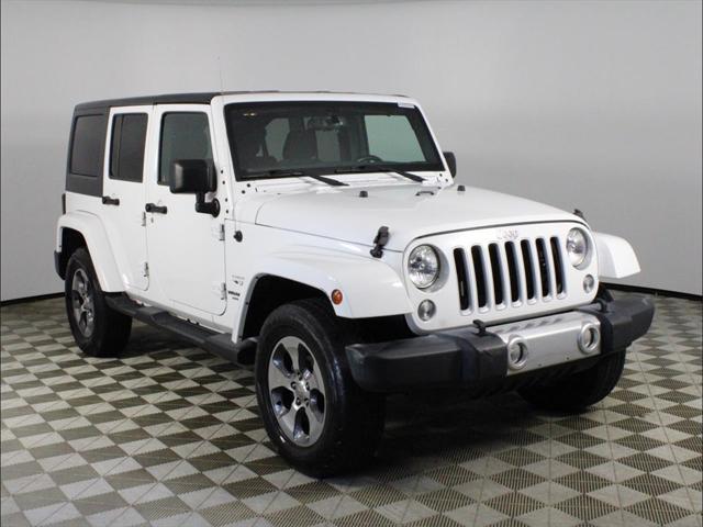 used 2017 Jeep Wrangler Unlimited car, priced at $20,374