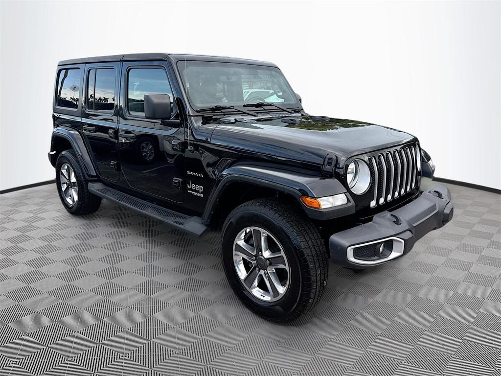 used 2022 Jeep Wrangler Unlimited car, priced at $24,497