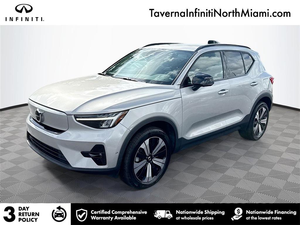 used 2023 Volvo XC40 Recharge Pure Electric car, priced at $32,617