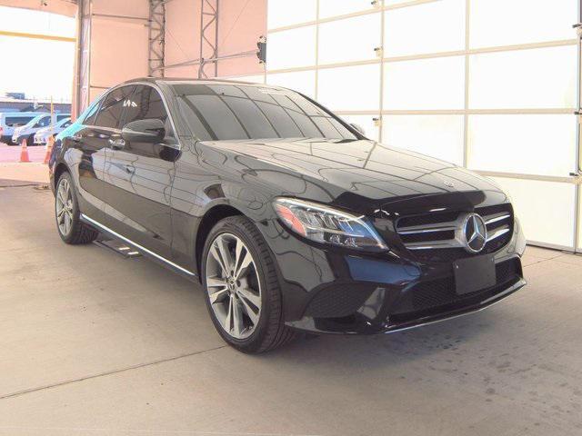 used 2021 Mercedes-Benz C-Class car, priced at $18,680