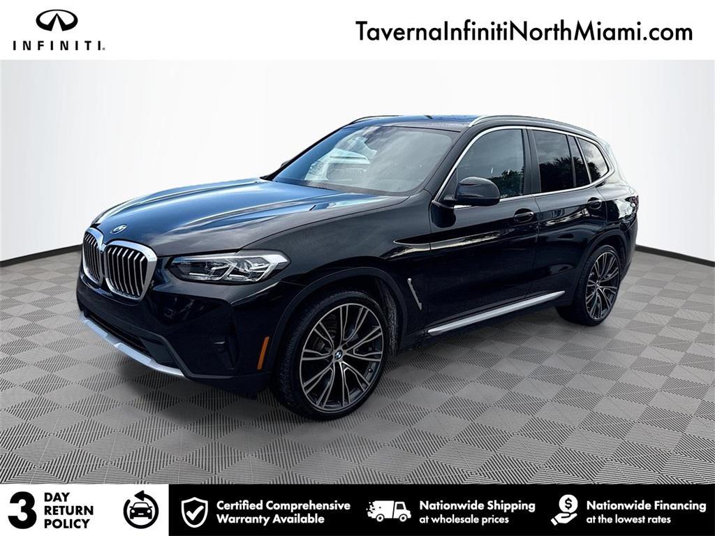 used 2022 BMW X3 car, priced at $29,924