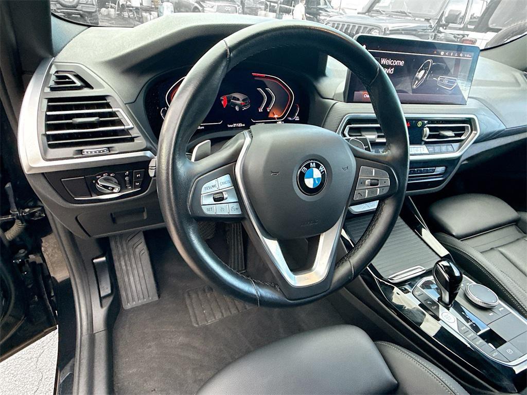 used 2022 BMW X3 car, priced at $29,924