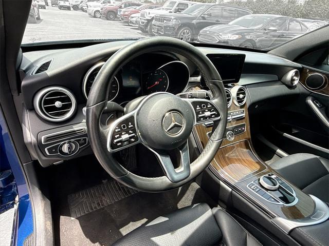 used 2019 Mercedes-Benz C-Class car, priced at $16,523