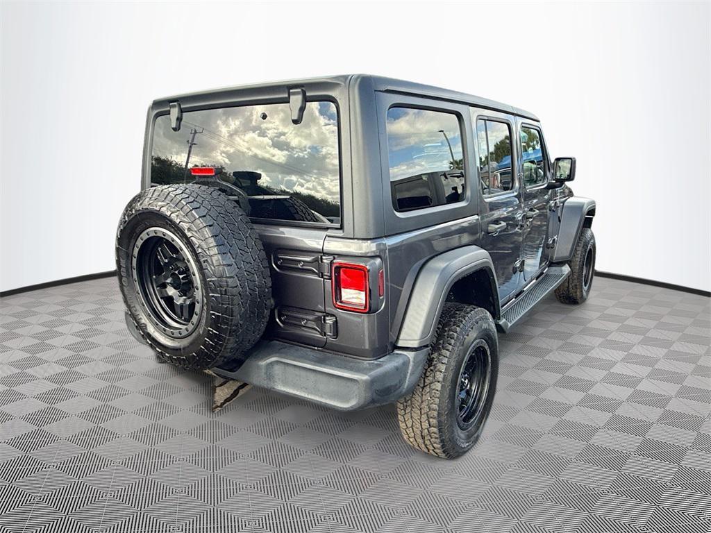 used 2021 Jeep Wrangler Unlimited car, priced at $25,329