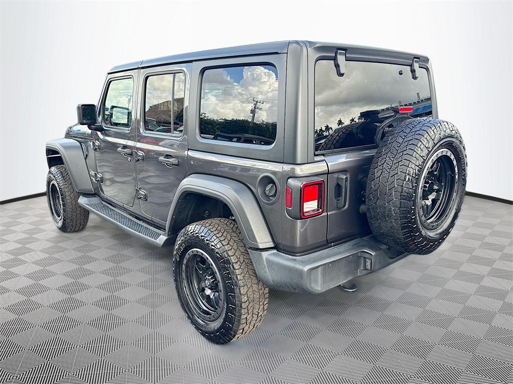 used 2021 Jeep Wrangler Unlimited car, priced at $25,329