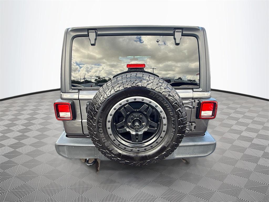 used 2021 Jeep Wrangler Unlimited car, priced at $25,329