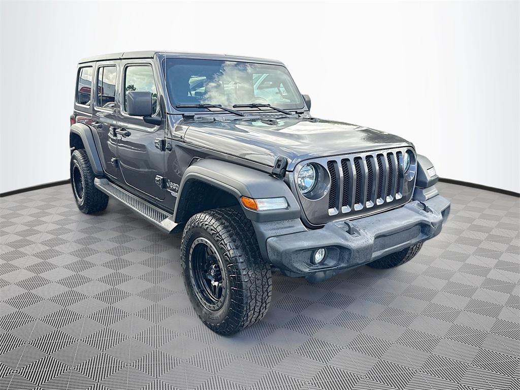 used 2021 Jeep Wrangler Unlimited car, priced at $25,329