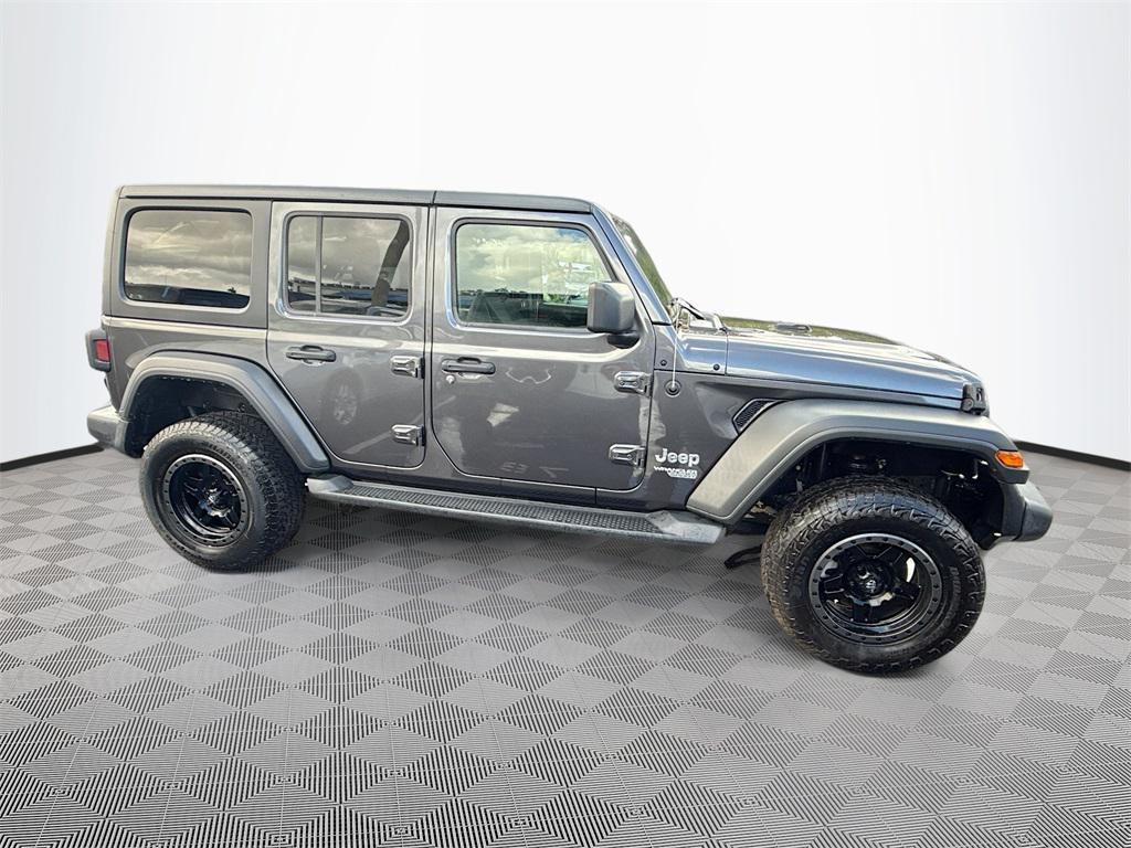 used 2021 Jeep Wrangler Unlimited car, priced at $25,329