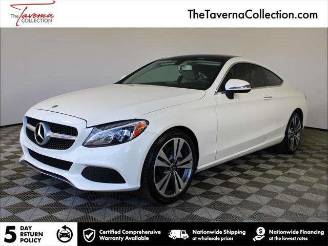 used 2017 Mercedes-Benz C-Class car, priced at $18,278