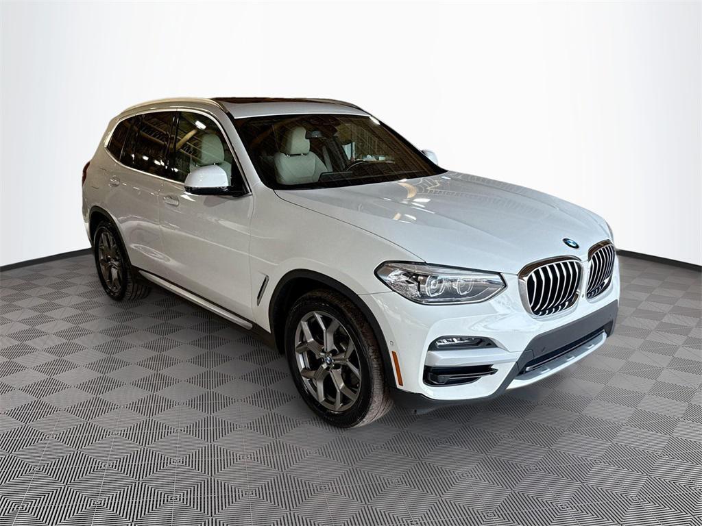 used 2021 BMW X3 car, priced at $21,128