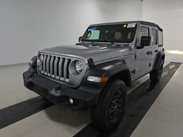 used 2021 Jeep Wrangler Unlimited car, priced at $17,613