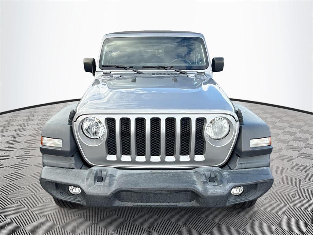 used 2021 Jeep Wrangler Unlimited car, priced at $16,292