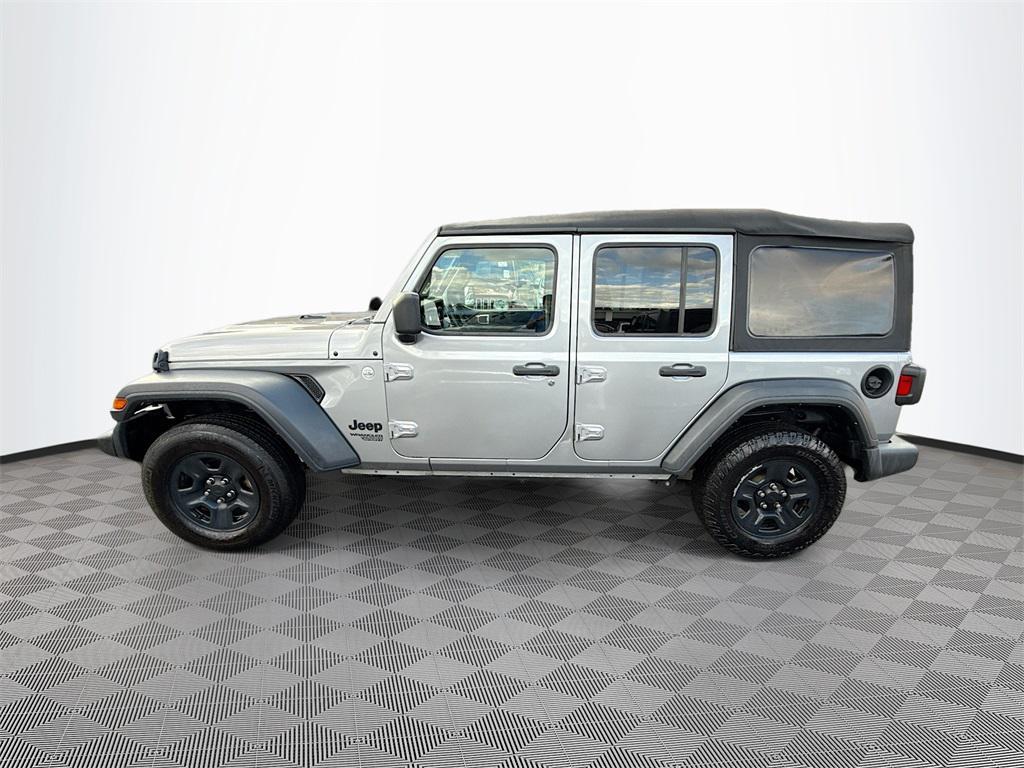 used 2021 Jeep Wrangler Unlimited car, priced at $16,292