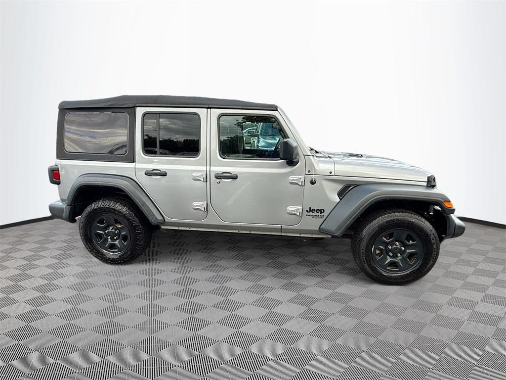 used 2021 Jeep Wrangler Unlimited car, priced at $16,292