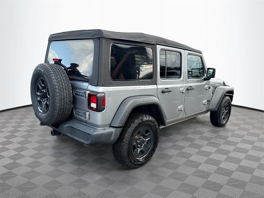 used 2021 Jeep Wrangler Unlimited car, priced at $16,292