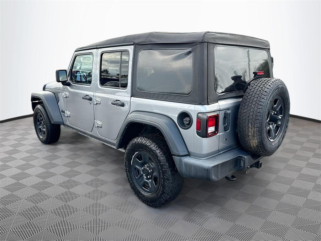 used 2021 Jeep Wrangler Unlimited car, priced at $16,292