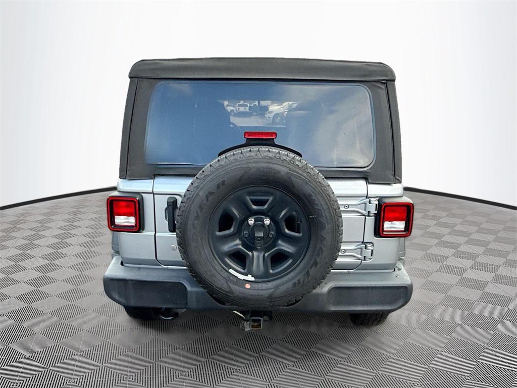 used 2021 Jeep Wrangler Unlimited car, priced at $16,292
