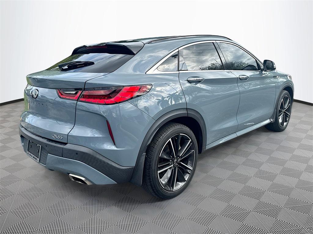 used 2022 INFINITI QX55 car, priced at $28,543