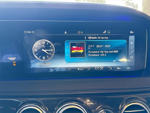 used 2019 Mercedes-Benz S-Class car, priced at $32,396