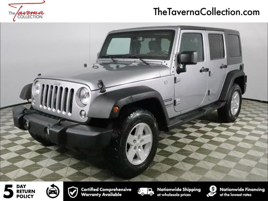 used 2016 Jeep Wrangler Unlimited car, priced at $23,449