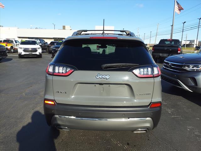 used 2021 Jeep Cherokee car, priced at $24,821