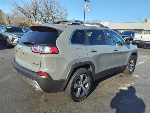 used 2021 Jeep Cherokee car, priced at $24,821