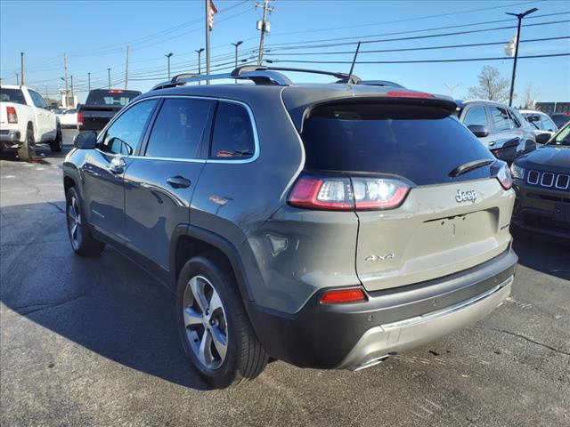 used 2021 Jeep Cherokee car, priced at $24,821