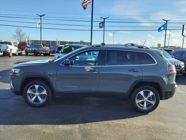 used 2021 Jeep Cherokee car, priced at $24,821