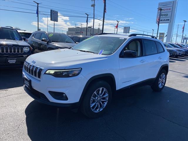 used 2022 Jeep Cherokee car, priced at $27,381