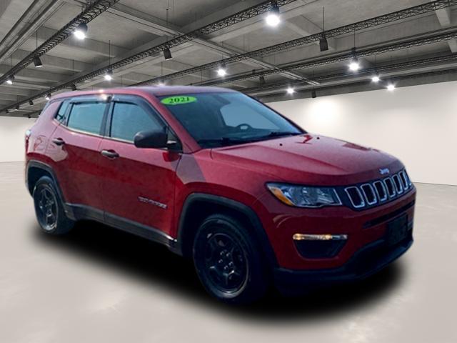 used 2021 Jeep Compass car, priced at $14,991