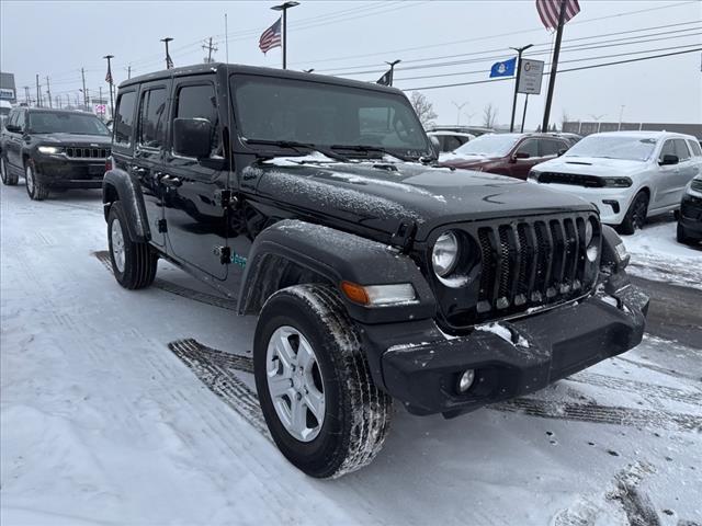 used 2021 Jeep Wrangler Unlimited car, priced at $30,991