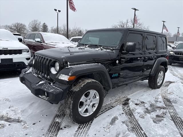 used 2021 Jeep Wrangler Unlimited car, priced at $30,991