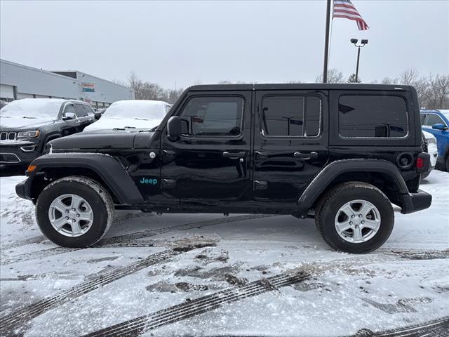 used 2021 Jeep Wrangler Unlimited car, priced at $30,991