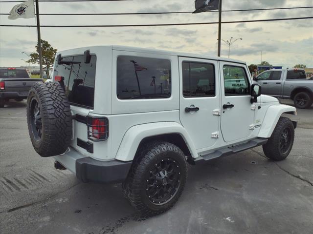 used 2015 Jeep Wrangler Unlimited car, priced at $20,991