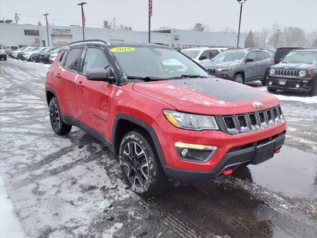 used 2019 Jeep Compass car, priced at $18,491