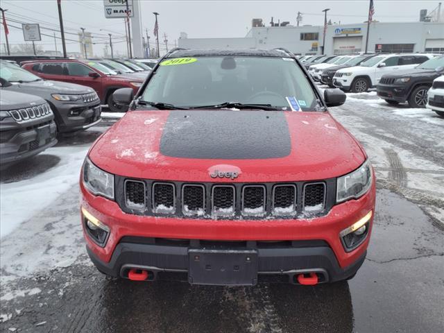 used 2019 Jeep Compass car, priced at $18,491