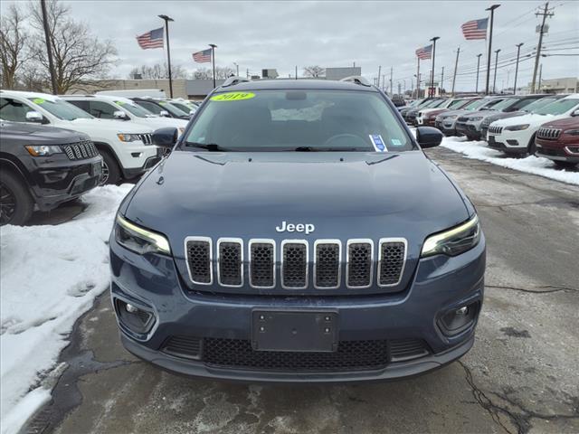 used 2019 Jeep Cherokee car, priced at $18,057