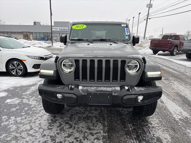 used 2021 Jeep Wrangler Unlimited car, priced at $36,991