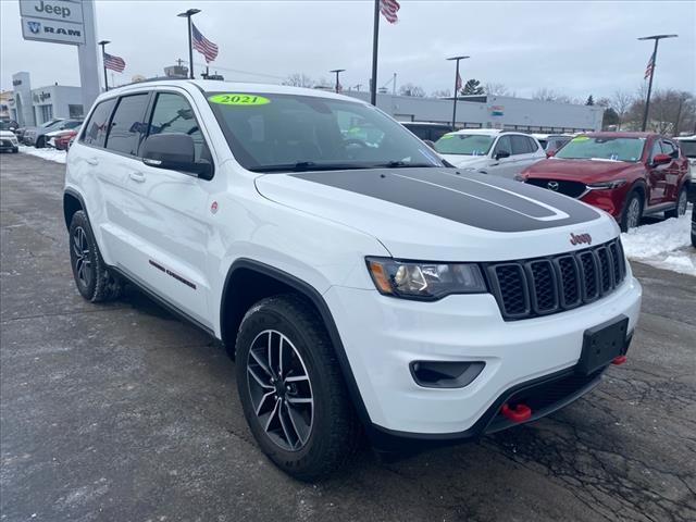 used 2021 Jeep Grand Cherokee car, priced at $32,418