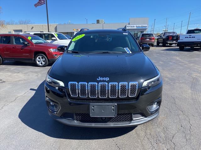 used 2022 Jeep Cherokee car, priced at $28,503