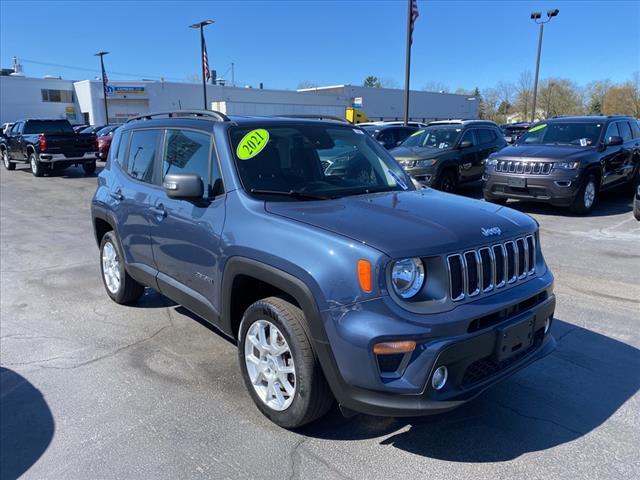 used 2021 Jeep Renegade car, priced at $21,491