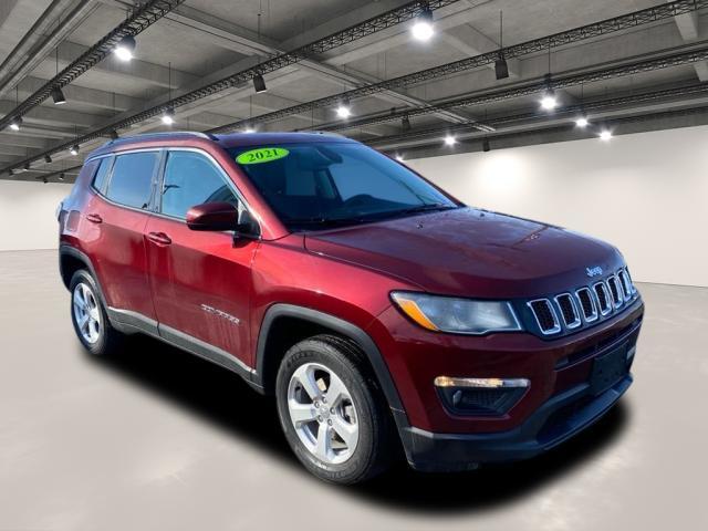 used 2021 Jeep Compass car, priced at $21,491