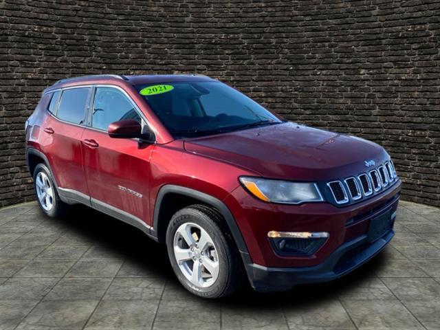 used 2021 Jeep Compass car, priced at $21,061