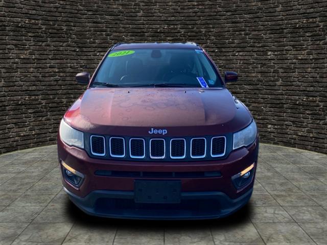 used 2021 Jeep Compass car, priced at $21,061