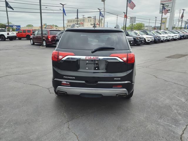 used 2018 GMC Acadia car, priced at $25,001